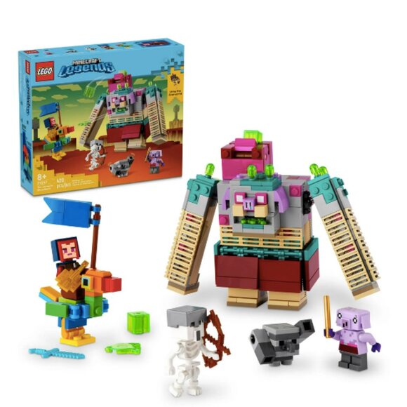 LEGO Minecraft Legends Devourer Showdown #21257 420pcs Building Set & 5 Minifigs - Picture 1 of 8